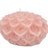 CANDLE DAHLIA OLD LIGHT PINK 12X8CM NM