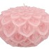 CANDLE DAHLIA LIGHT PINK 15X10CM