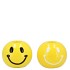 SMILEY YELLOW MIX CANDLE H ASS 7X7X6CM
