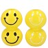 SMILEY YELLOW MIX CANDLE H BULB ASS 7X7X12CM