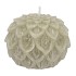 CANDLE DAHLIA PISTACHE 9X7CM