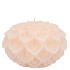 CANDLE DAHLIA IVORY 9X7CM NM