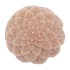 CANDLE DAHLIA SAND 15X10CM