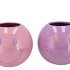 SMILEY DREAMY PURPLE MIX VASE ASS 21X21X18CM