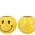 SMILEY YELLOW MIX VASE ASS 15X15X12CM