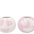 SMILEY  LOVELY DREAMY LILA MIX VASE ASS 15X15X12CM