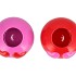 SMILEY LOVELY RED MIX VASE ASS 15X15X12CM NM