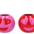 SMILEY LOVELY RED MIX VASE ASS 21X21X18CM