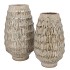 LIMA GREEN VASE ACTIVE GLAZE 24X24X40CM
