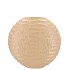 LIMA BEIGE VASE OVAL 23X10X22CM