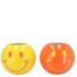 SMILEY DUTCH ORANGE MIX VASE ASS 11X11X9CM NM