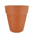 TERRACOTTA CLEMATIS POT D23XH25CM
