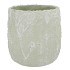ALASKA GYPSY GREEN WHITEWASH POT 23X23X24CM NM