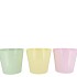 ZINC DREAMY PASTEL MIX BUCKET BASIC ASS 15X14X11CM