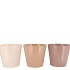 ZINC NATURAL BROWN MIX BUCKET BASIC ASS 15X14X11CM