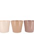 ZINC NATURAL BROWN MIX BUCKET BASIC ASS 17X16X13CM