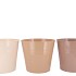 ZINC NATURAL BROWN MIX BUCKET BASIC ASS 22X20X16CM