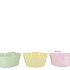 ZINC DREAMY PASTEL MIX BASIC BOWL ASS 22X10X18CM