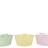 ZINC DREAMY PASTEL MIX BASIC BOWL ASS 28X12X22CM