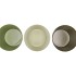 ZINC SUMMER GREEN MIX BUCKET STRIPED ASS 15X14X11CM