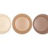 ZINC NATURAL BROWN MIX BOWL STRIPED ASS 28X12X22CM
