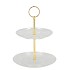 DAYAH TRANSPARENT CAKE SHELF 15/18X24CM