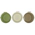 ZINC SUMMER GREEN MIX BASIC BOWL ASS 16X8X13CM
