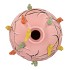 BIRD VASE TUBE PINK 29X29X28CM