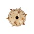 BIRD VASE TUBE SAND 14X14X14CM
