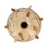 BIRD VASE GLOBE SAND 23X23X23CM NM