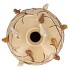 BIRD VASE TUBE SAND 29X29X28CM