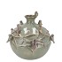 BIRD VASE TUBE MOSS 18X18X18CM