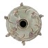 BIRD VASE GLOBE MOSS 29X29X28CM
