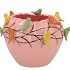 BIRD POT PINK 26X26X20CM