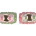 YFKE SUMMER PINK/GREEN VASE BAG ASS 14X9X19CM NM