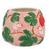 CHLOE SUMMER PINK VASE BOL 21X21X16CM