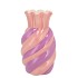 SWEETY DREAMY PURPLE/PINK VASE CANDY 13X13X23CM