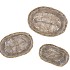 RATTAN KUBOO PLANT BOWL OVAL S/3 30X18X11 34X23X12  38X28X13