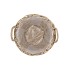 RATTAN KUBOO PLANTER WITH HANDLE ROUND 25X19CM
