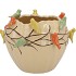 BIRD POT SAND 26X26X20CM