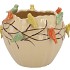 BIRD POT SAND 28X28X22CM