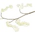 SILK BELLFLOWER WHITE 88CM