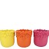 GIGI DUTCH ORANGE MIX FLOWER POT ASS 20X20X17CM NM