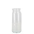 GLASS MILK BOTTLE 18X12CM