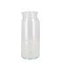 GLASS MILK BOTTLE 25X12CM