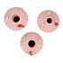 BIRD MUSHROOM VASE PINK ASS 16X16X25CM NM