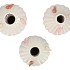 BIRD MUSHROOM VASE WHITE ASS 18X18X31CM NM