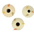 BIRD MUSHROOM VASE SAND ASS 16X16X25CM NM