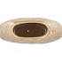MIKA COZY SAND VASE OVAL STRUCTURE 34X14X27CM