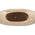 MIKA COZY SAND VASE OVAL STRUCTURE 41X15X32CM